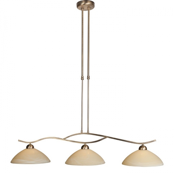 Capri hanglamp brons 3 l.
