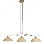 Capri hanglamp brons 3 l.